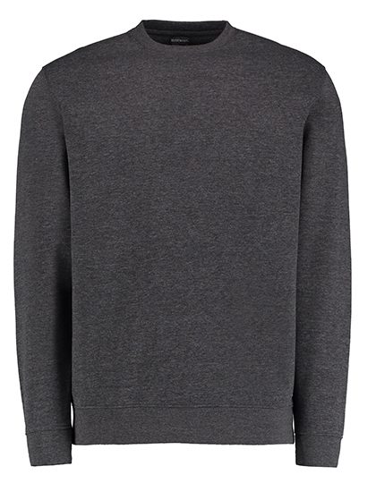 Heren Sweater Kustom Kit KK302 Dark Grey Mart