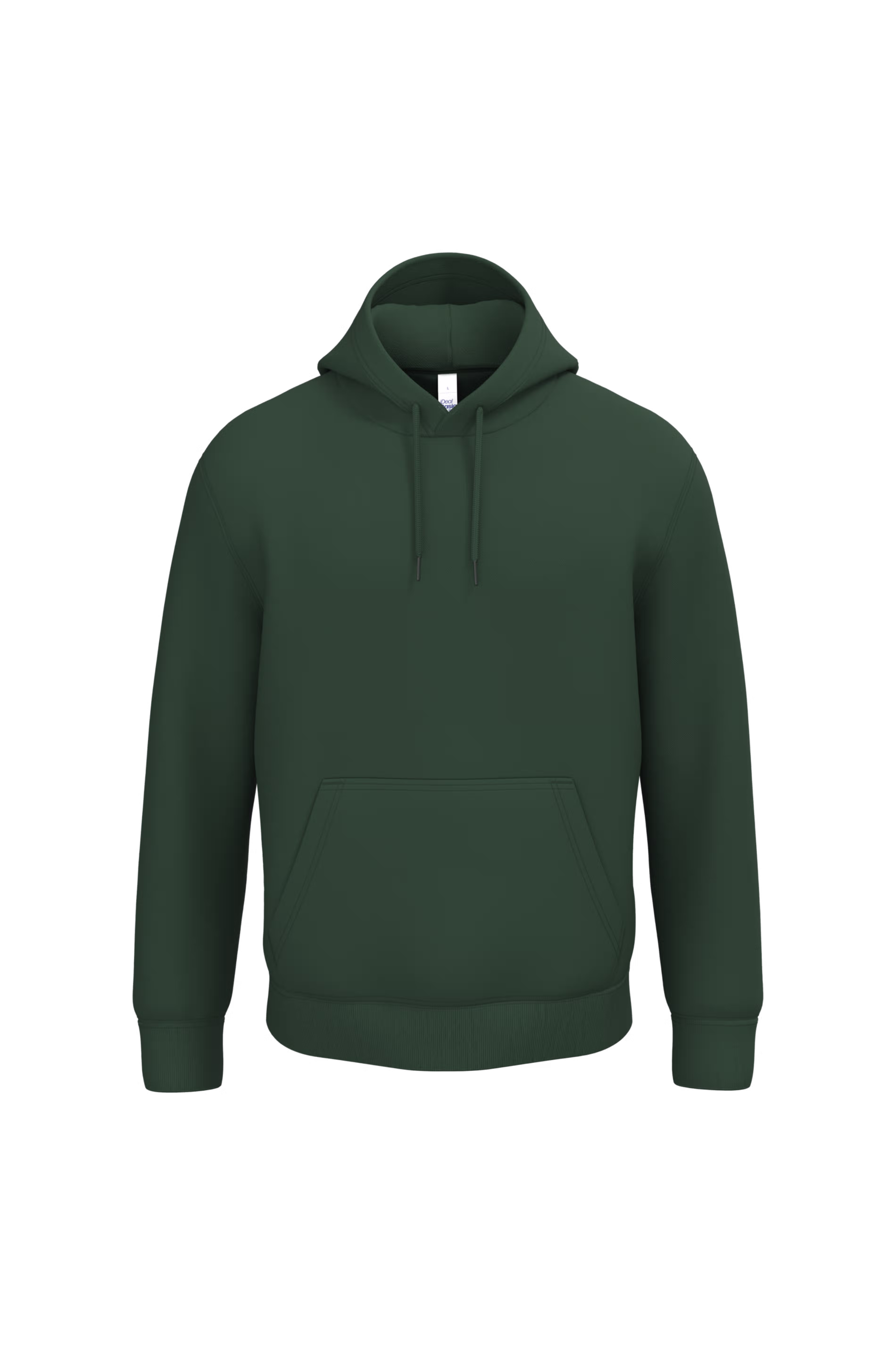 Goedkope heren Hoodie iDeal Basic Brand IB402 - Ideal Forest green
