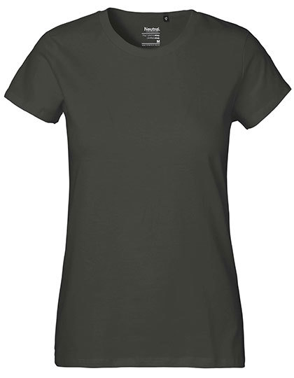 Dames T-shirt Neutral Classic O80001 - Charcoal