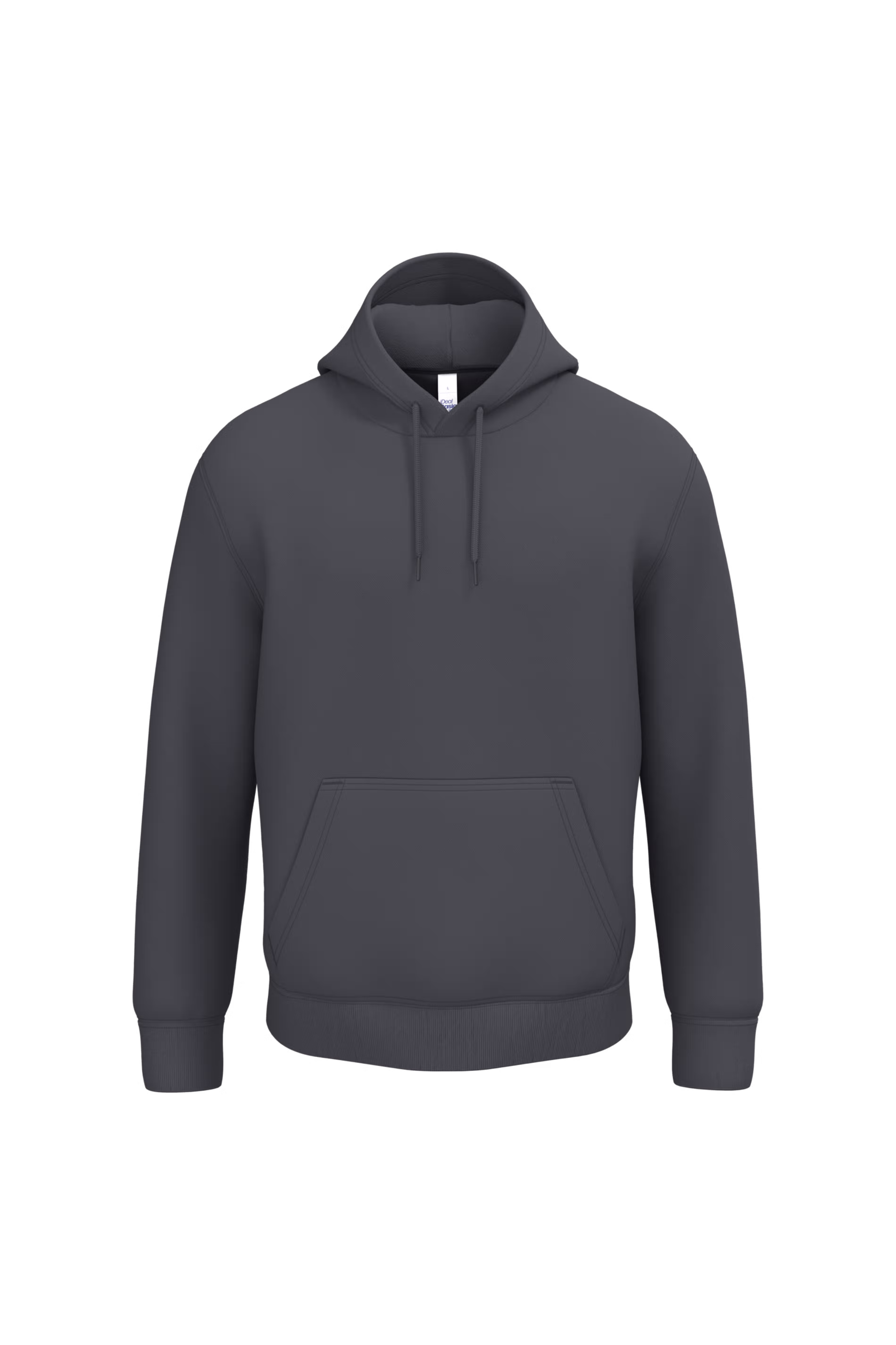 Goedkope heren Hoodie iDeal Basic Brand IB402 - Ideal Dark Grey