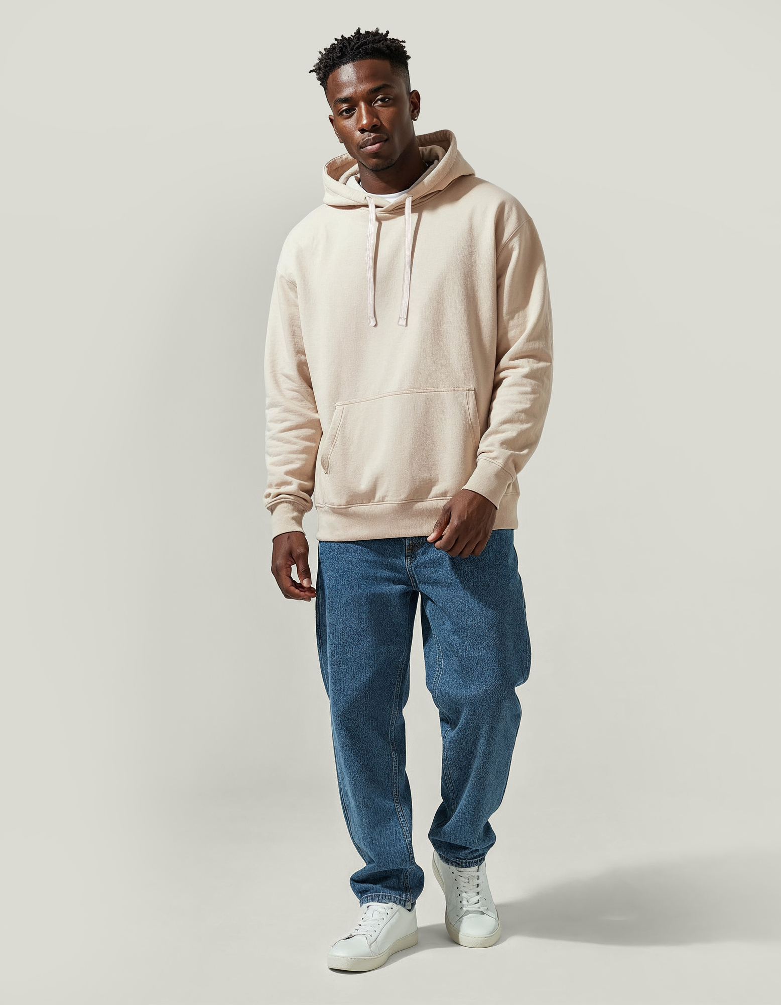 Heren Hooded Sweater Untagged Movement Loose Fit 3440020