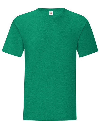 Heren T-shirt Fruit of the loom 61-430-0 - Heather Green