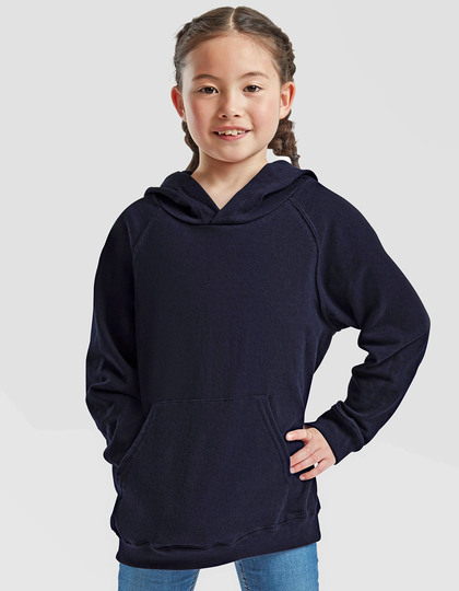 Kinder Hooded Sweater Fruit of the Loom Lightweight 62-009-0