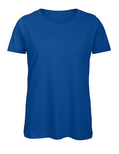 Dames T-shirt Biologisch B&C Inspire TW043 - Royal Blue