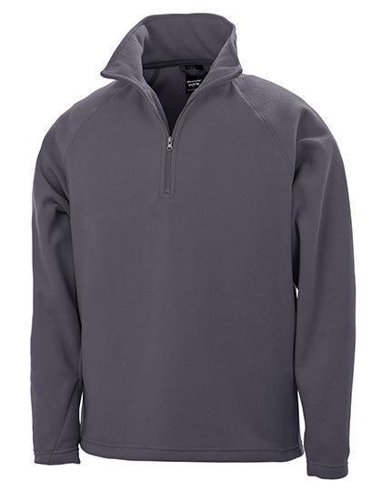 Heren Fleece Sweater Result R112X Charcoal
