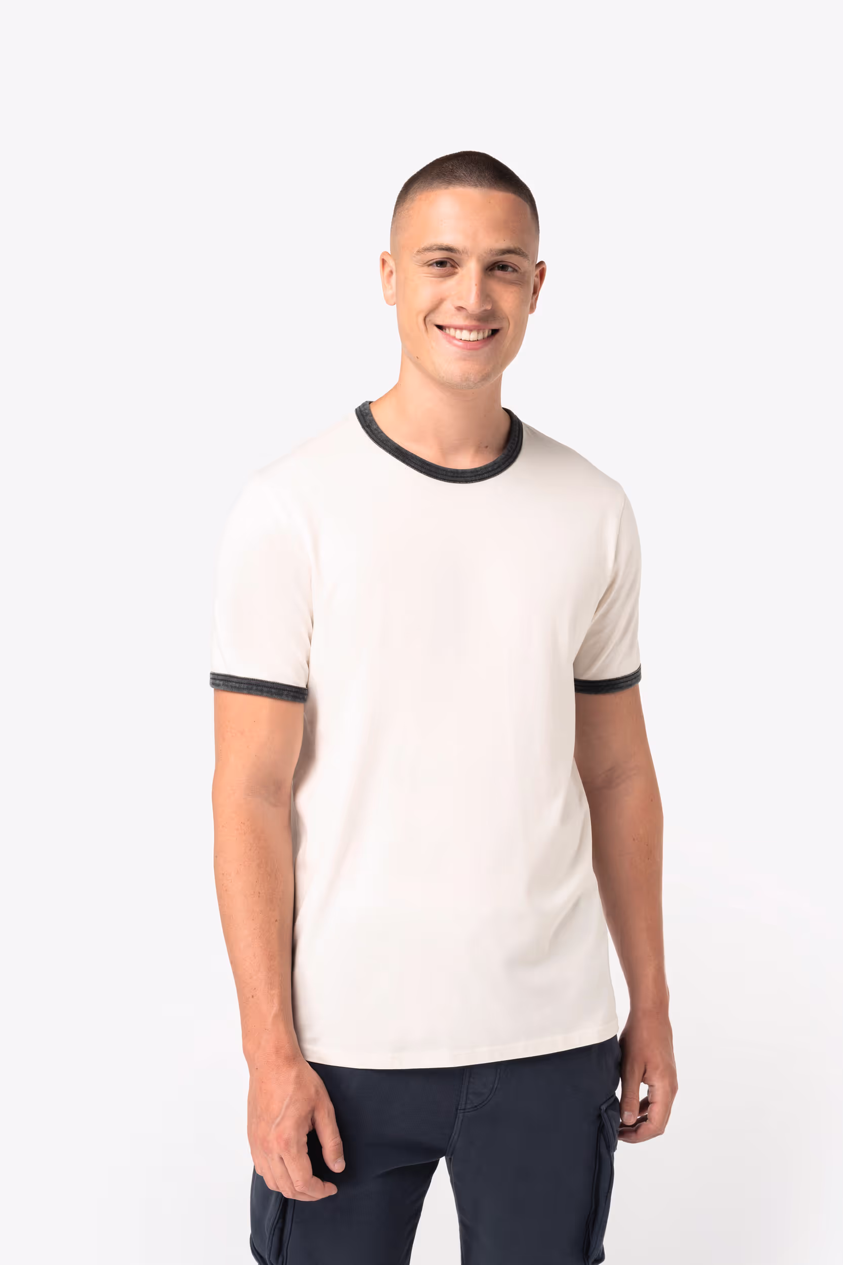 Heren Ringer T-shirt Native Spirit Ecologisch NS360