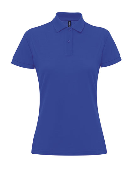 Dames Polo Asquith & Fox Polycotton Blend AQ025 - Navy