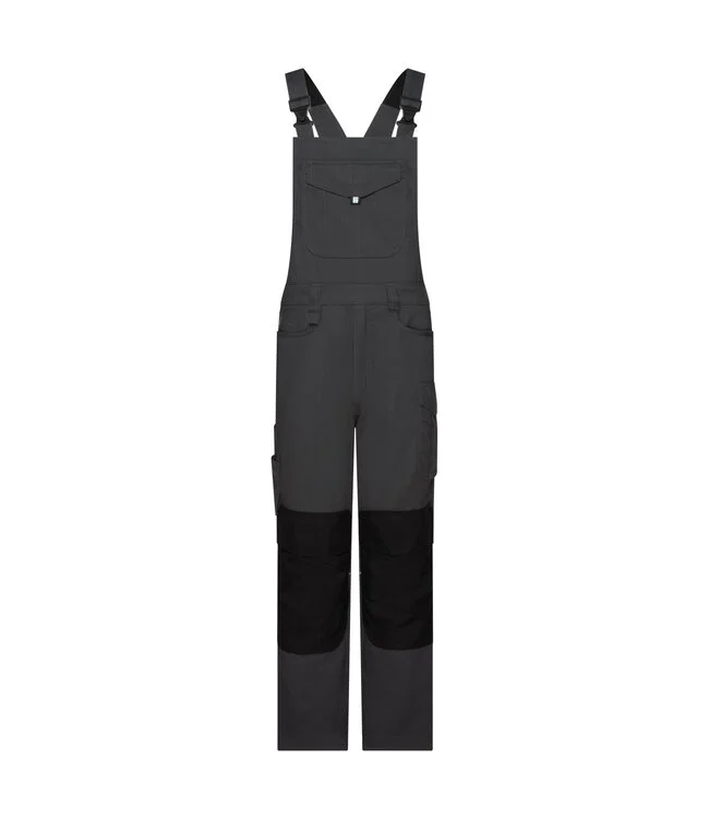 DASSY Amerikaanse Overalls Ito Flex ANTRACIET GRIJS-ZWART