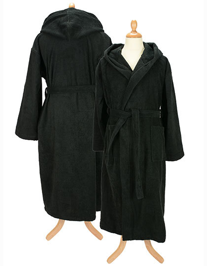 Badjas met Capuchon ARTG 026.50 Zwart