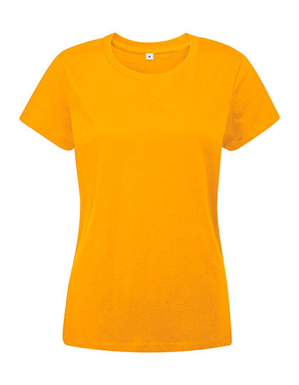 Dames T-shirt Organisch Mantis M02 - Mustard