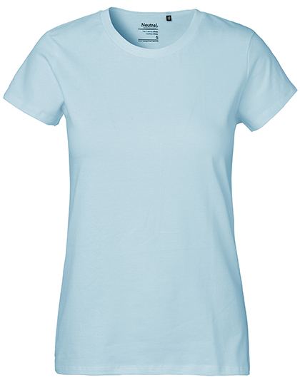 Dames T-shirt Neutral Classic O80001 - Light Blue