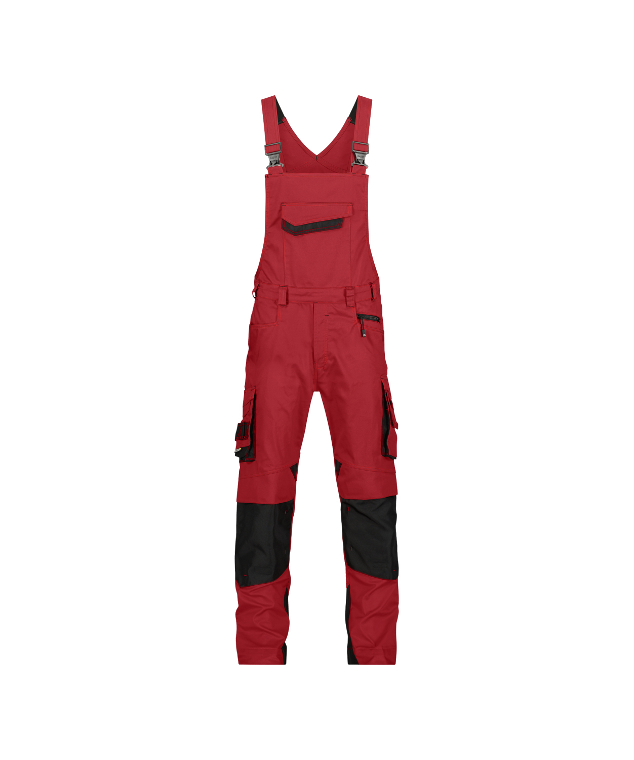 DASSY Amerikaanse Overall Voltic ROOD-ZWART