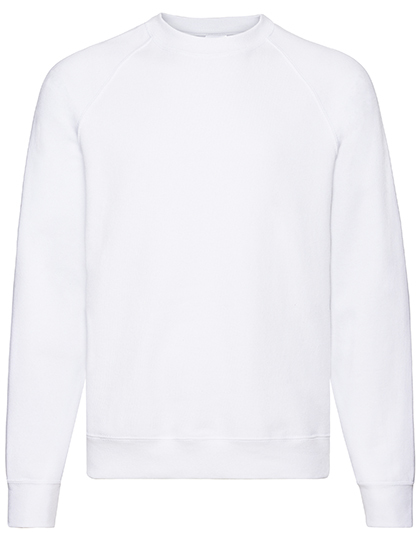 Sweater Raglan Fruit of the Loom 62-216-0 wit