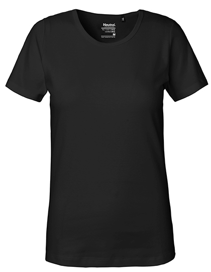 Dames T-shirt Neutral Interlock O81029 - Black
