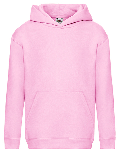 Kinder Hooded sweaters Fruit of the Loom Light Pink
