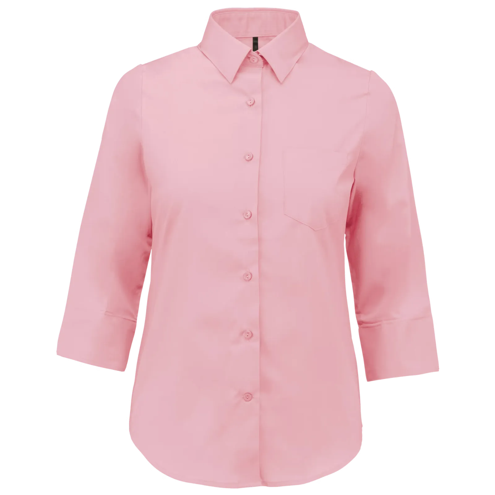 Dames Blouse 3/4 mouw Kariban K558 in Dames Blouse 3-4 mouw Kariban K558 PALE PINK