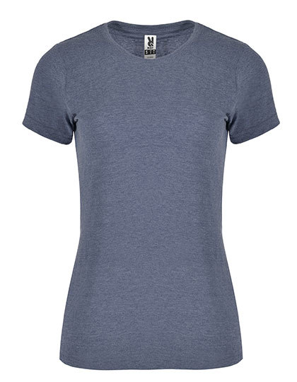 Dames T-shirt FOX Roly CA6661 - Heather Denim