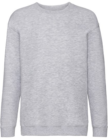 Sweaters Kinder Fruit of the Loom 62-031-0 heather grey