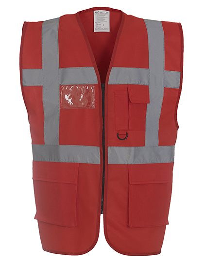 Veiligheidshesjes Yoko HVW801 Rood
