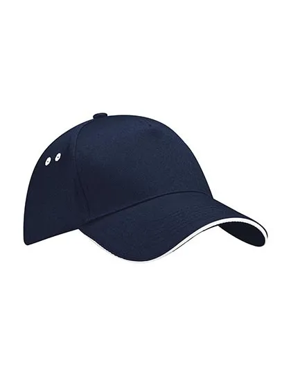 Cap 5 Panel Sandwich Peak B15c in Cap 5 Panel Sandwich Peak B15c - French Navy/White