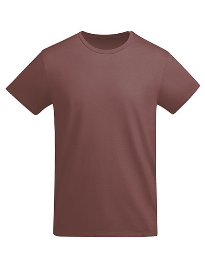 Heren T-shirt Eco Roly Breda CA6698 - Pale Red