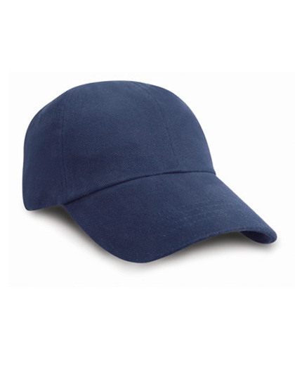 Cap 6 panel Brushed Cotton RC024X Navy