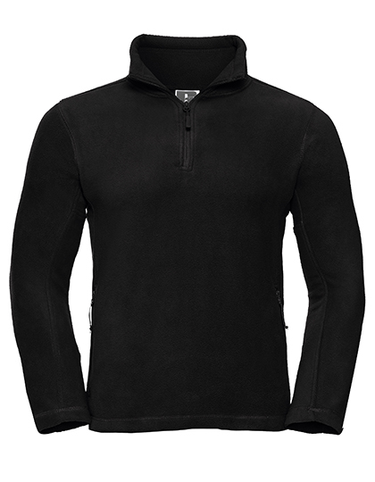 Heren Fleece Sweater Russell R-874M-0 zwart