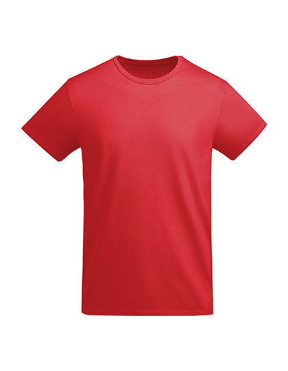 Heren T-shirt Eco Roly Breda CA6698 - Red