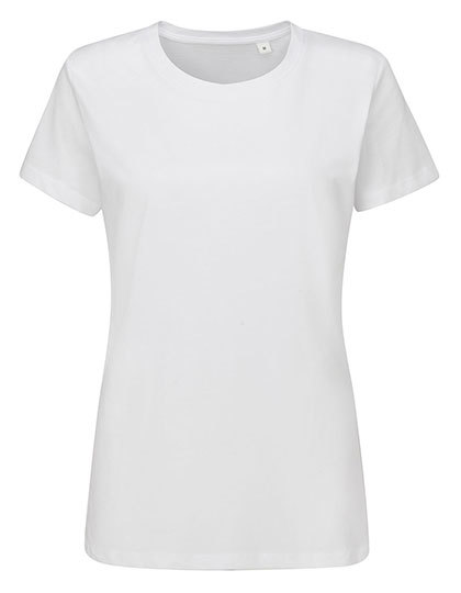 Dames T-shirt Organisch Mantis M02 - White