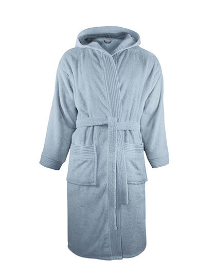 Badjas Hoodie The One Towelling T1-BH Light Blue