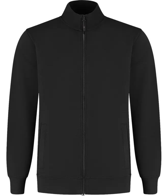 Heren Sweatjack Santino LUIS in Heren Sweatjack Santino LUIS Zwart