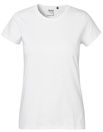 Dames T-shirt Neutral Classic O80001 - White