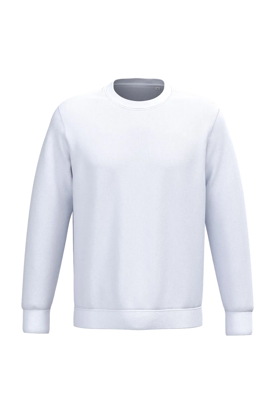 Heren Sweater Ecologische NS400 WIT