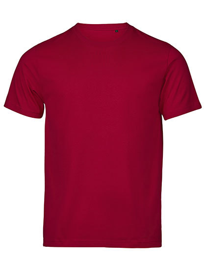 Heren T-Shirt Tee Jays Luxury Tee 1150 - Red