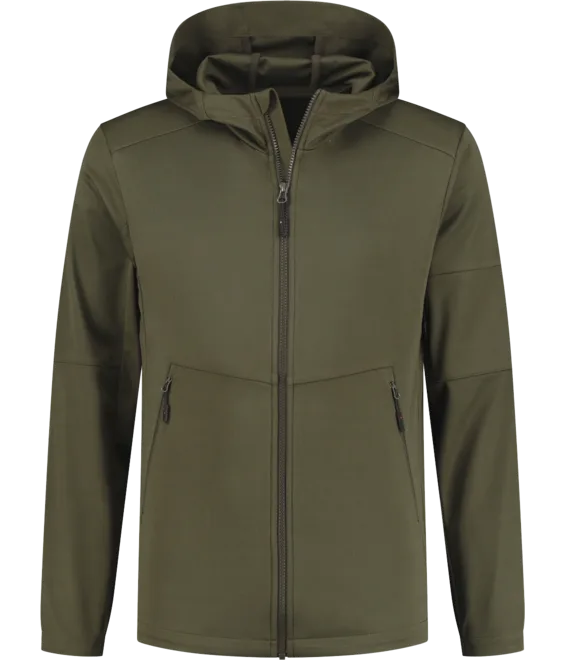 Heren Softshell Jas Santino SEATTLE 1222897 Army