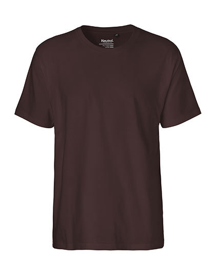 Heren T-shirt Neutral Classic O60001 - Brown