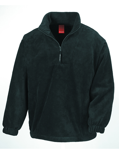 Heren Fleece Sweater Result Top R33 black