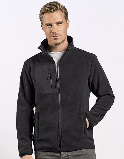 Heren Fleece vest Promodoro Canvas 7950 Zwart