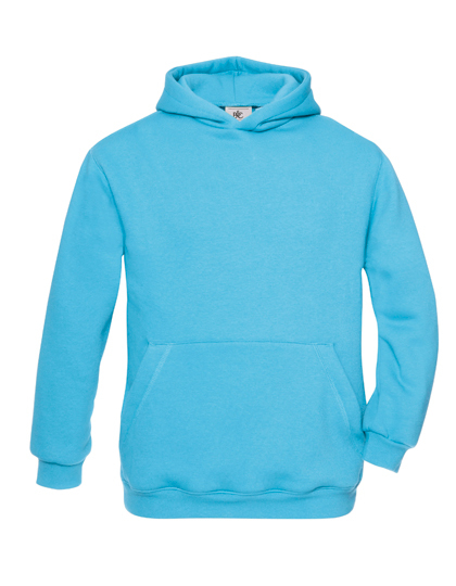 Hooded Kids Sweat B&C very turquoise