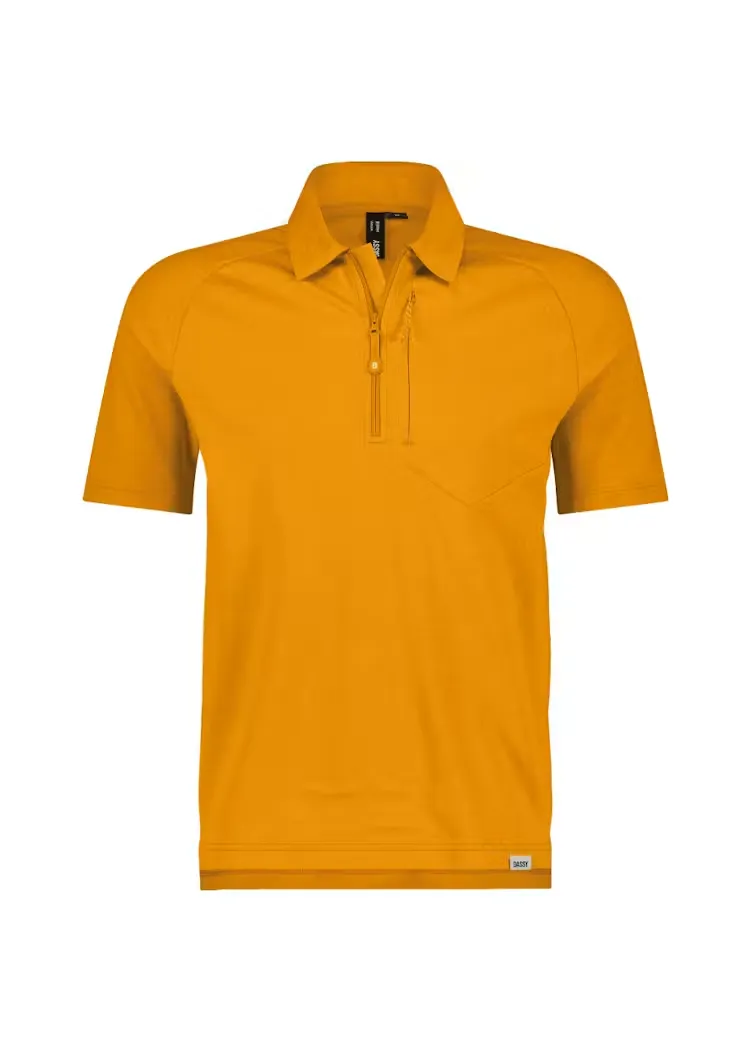 DASSY Polo Madidi 710067 in DASSY Polo Madidi 710067 ZONNEBLOEM GEEL