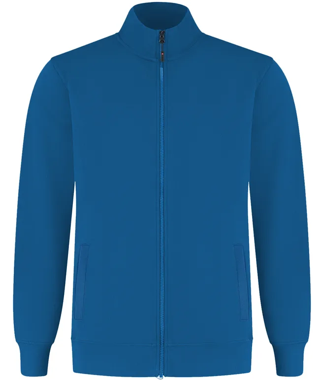Heren Sweatjack Santino LUIS in Heren Sweatjack Santino LUIS Cobalt Blauw