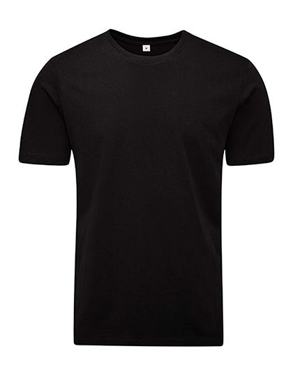 Heren T-shirt Organisch Mantis M01 - Black