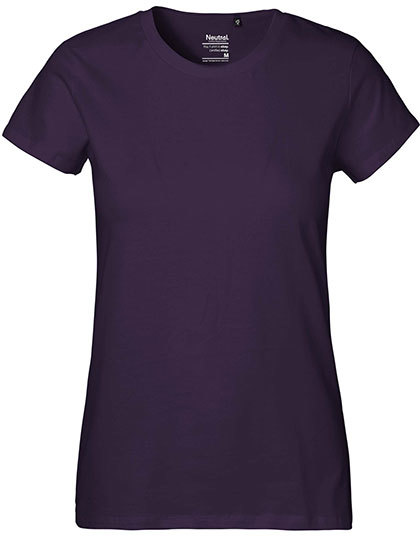 Dames T-shirt Neutral Classic O80001 - Purple