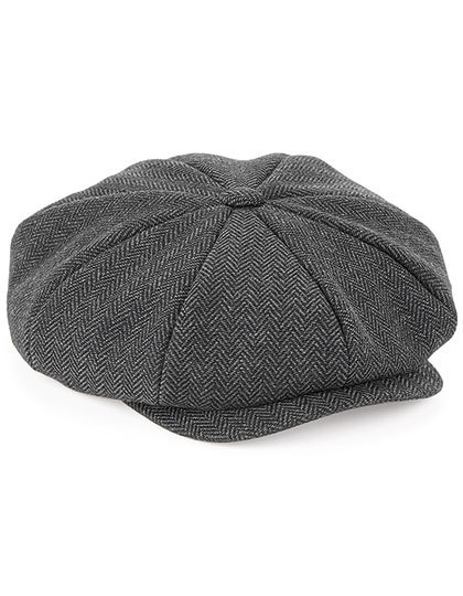 Flat Caps Heritage Bakerboy Beechfield B628 Charcoal