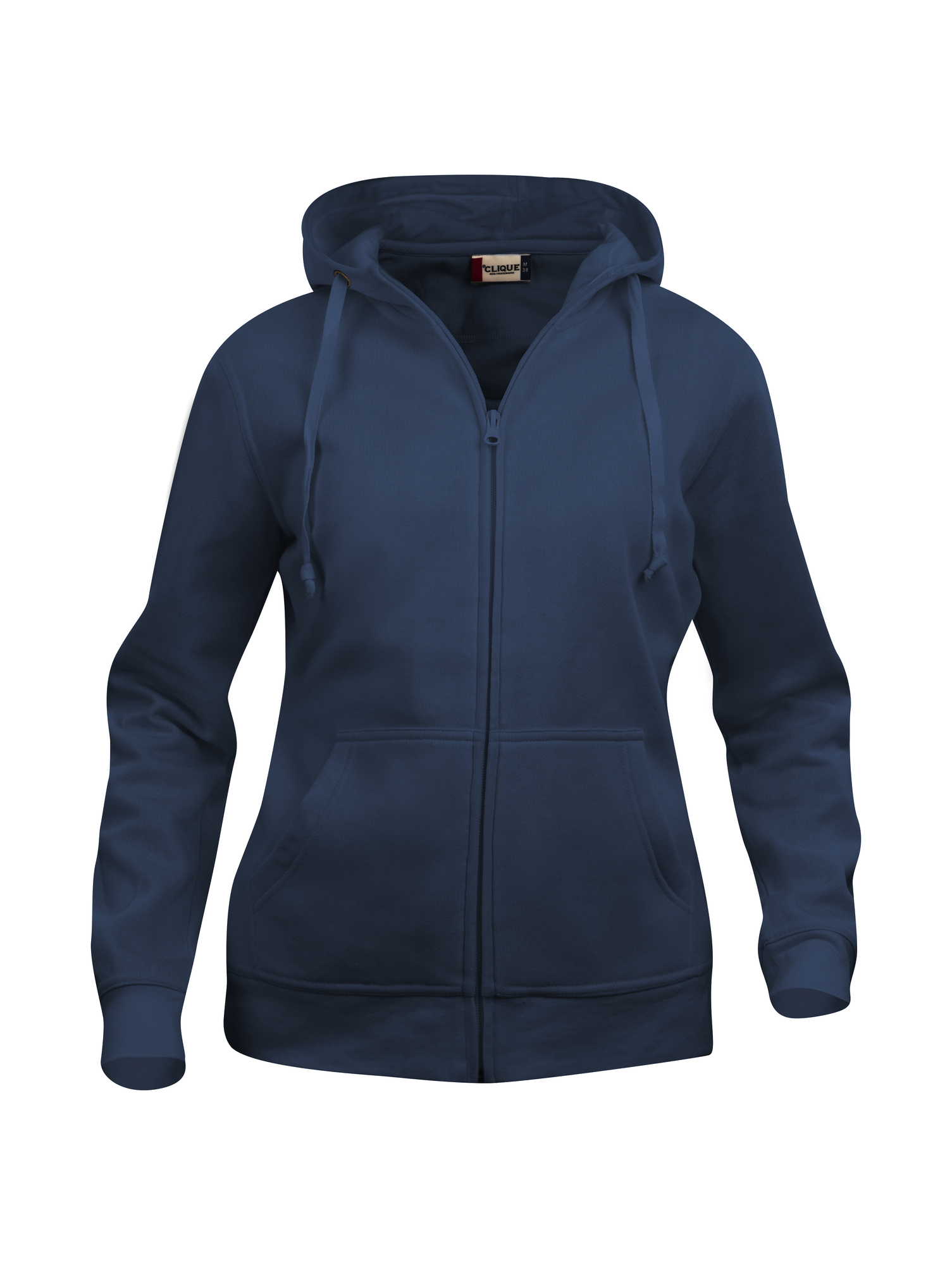 Dames Hoodie basic Full Zip Clique 021035