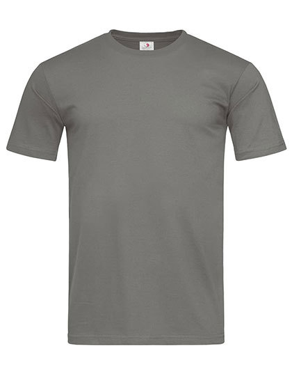 Heren T-shirt Stedman Classic-T Fitted ST2010 - Real Grey