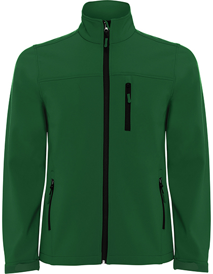 Heren Softshell Jas Antartida Roly SS6432 bottle green