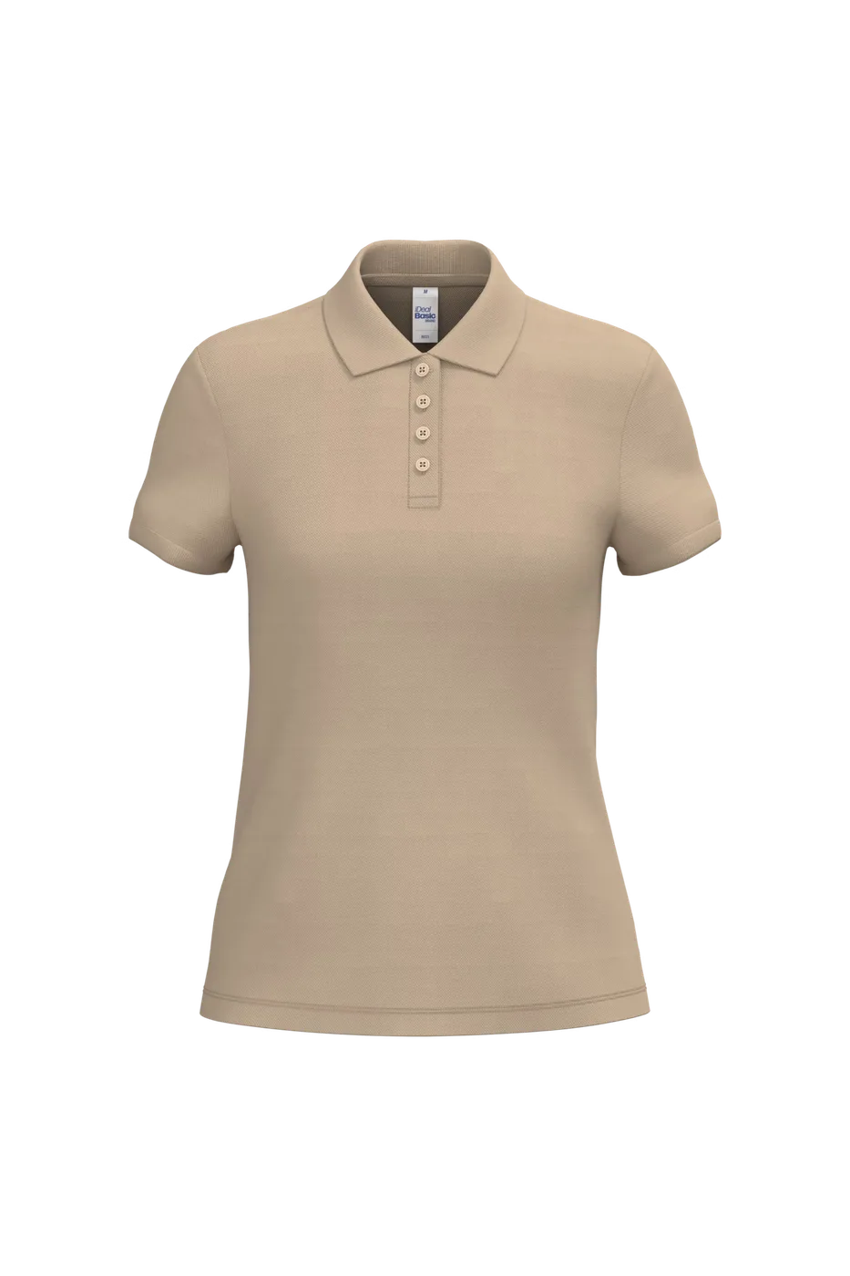 Dames Polo iDeal Basic Brand sand
