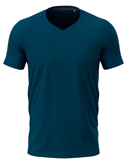 Heren T-shirt V Hals Stedman Clive ST9610 - Navy Blue