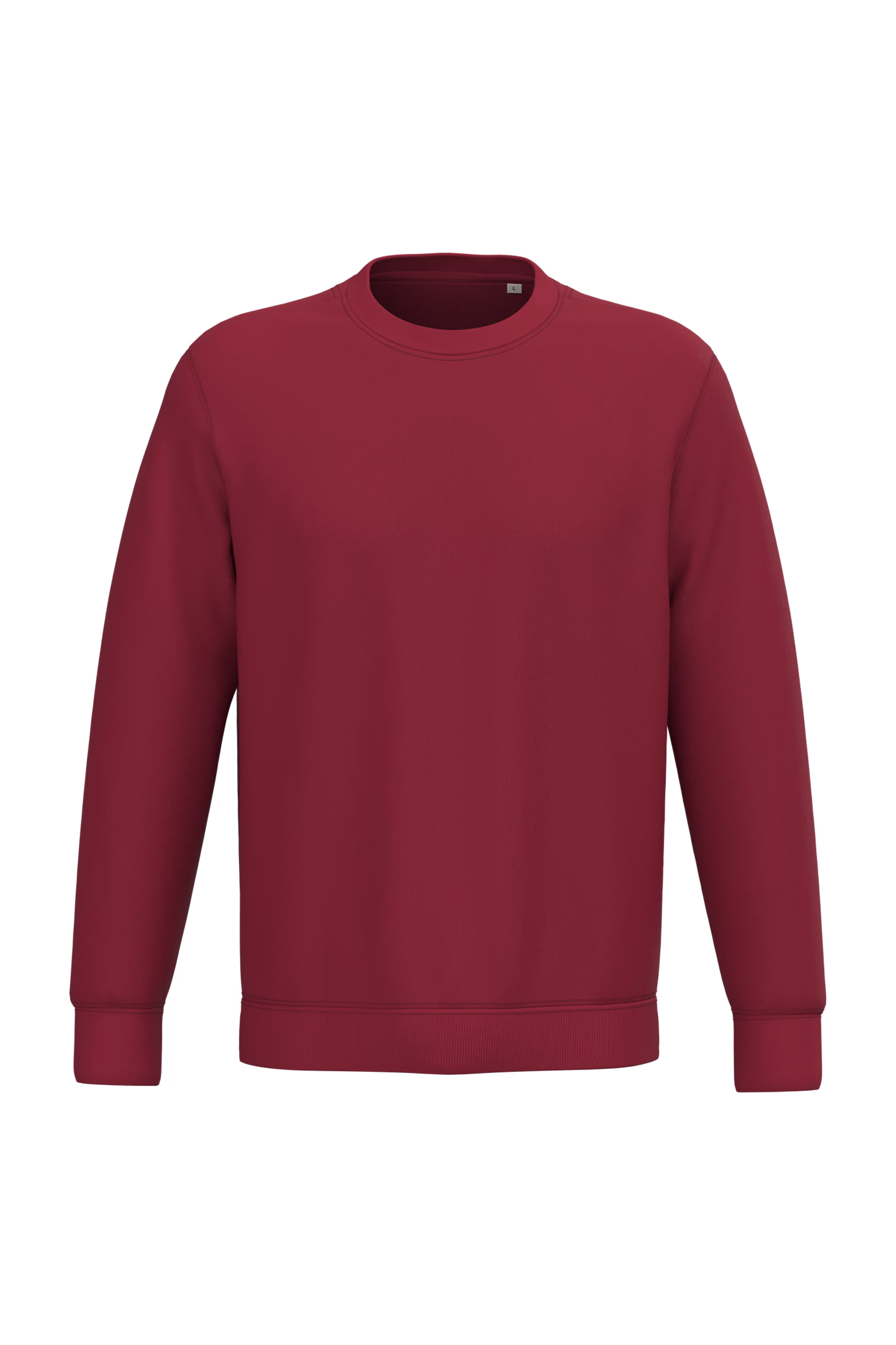 Heren Sweater Ecologische Ecologische NS400 HIBISCUS RED